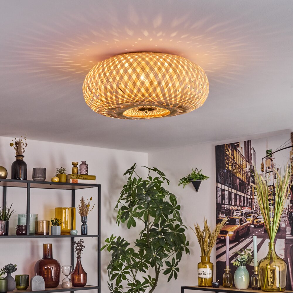Plafonnier Bauro Laiton, 3 lumières