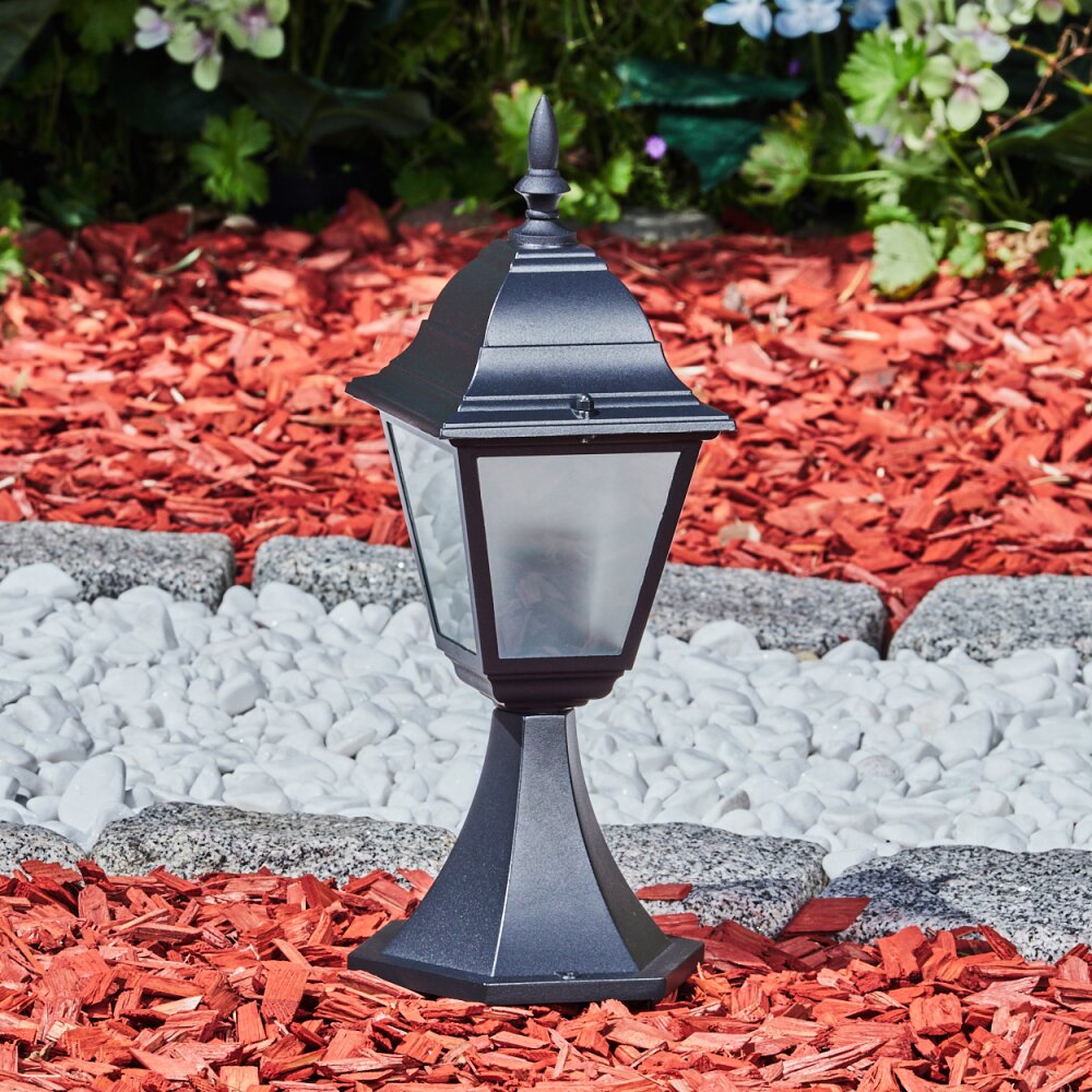 Borne lumineuse Naofe Noir, 1 lumière