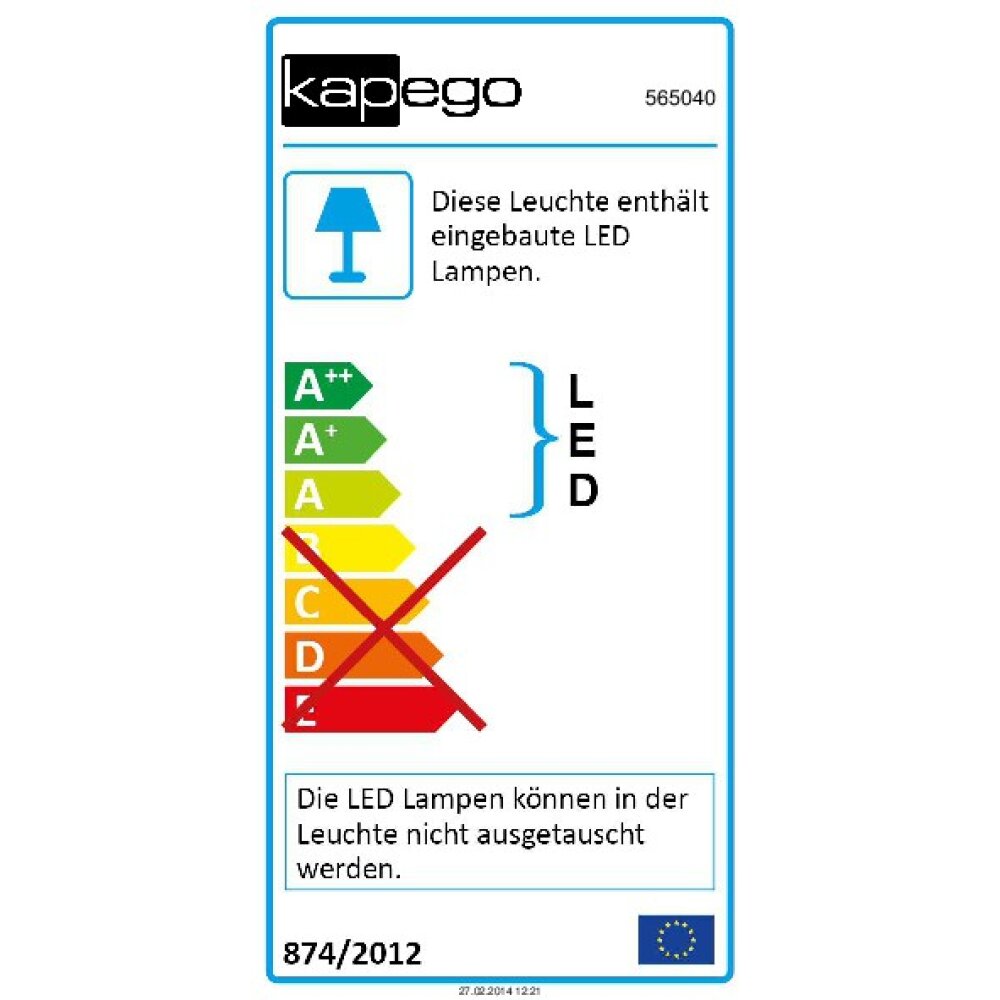 Luminaire encastrable au plafond Deko Light LED Argenté 565040