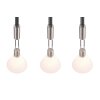 Suspension Trio STANLEY Nickel mat, 3 lumières