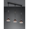 Suspension Trio STANLEY Noir, 3 lumières