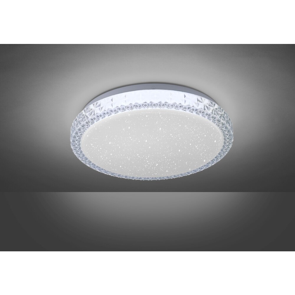 Plafonnier Leuchten Direkt FRIDA LED Transparent, 1 lumière