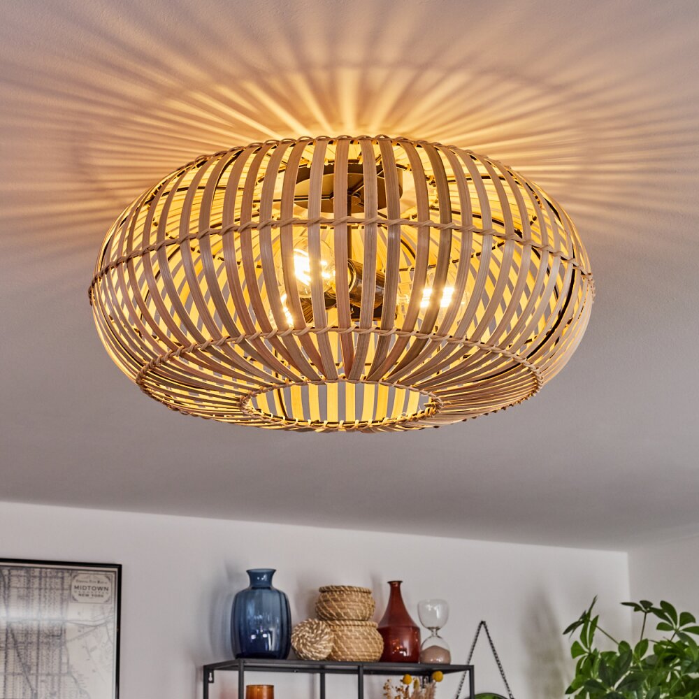 Plafonnier Oravi Noir, 3 lumières