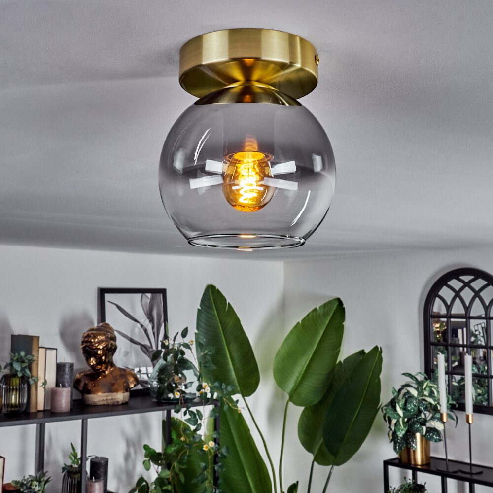 25,6 watts LED plafonnier tiges de verre lampe de salon éclairage