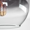 Plafonnier - Verre Apedo Clair, Fumé, 1 lumière