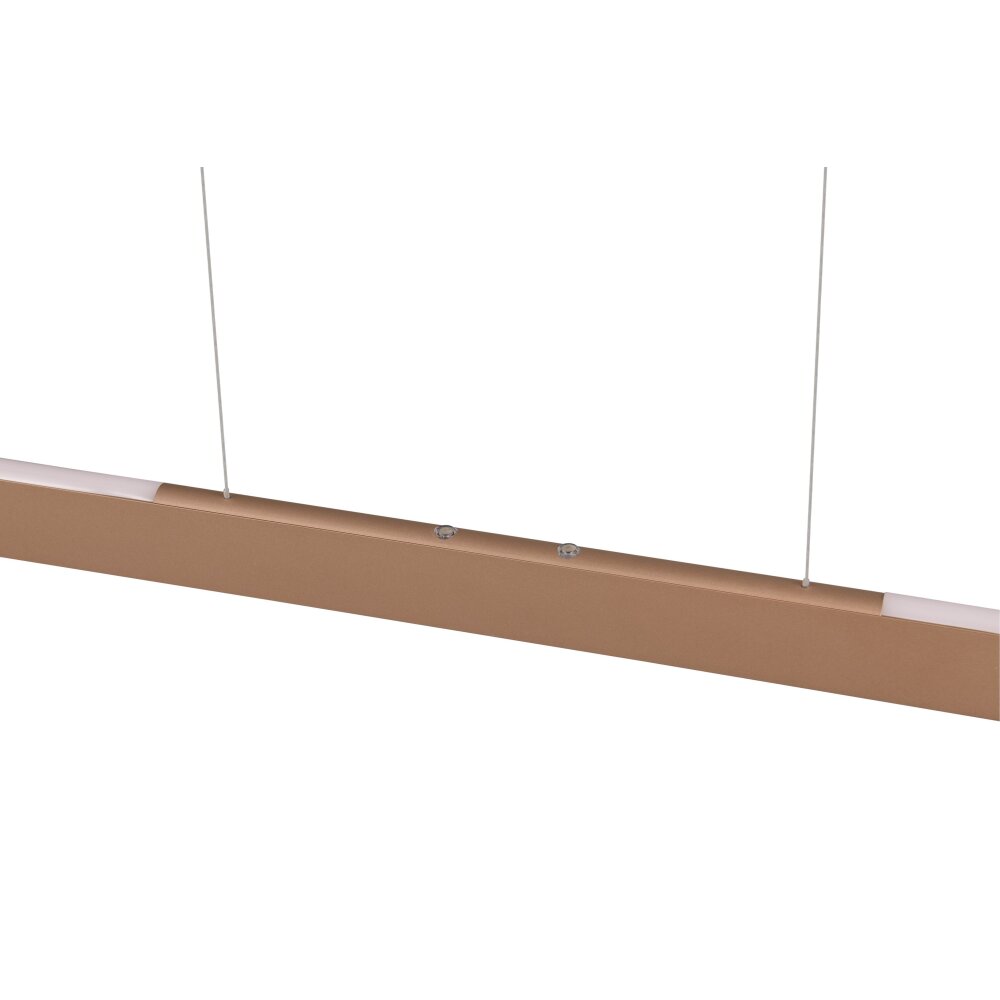 Suspension Trio HELIOS LED Brun, 1 lumière