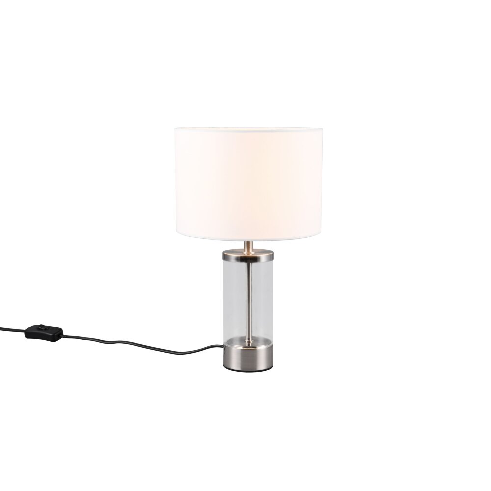 Lampe de table Reality GRAZIA Nickel mat, 1 lumière main product photo