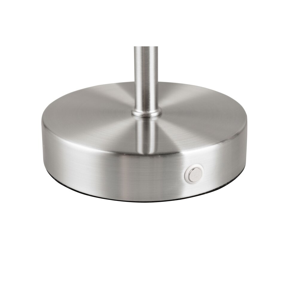 Lampe de table Reality JEFF LED Nickel mat, 1 lumière