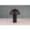 Lampe de table Reality SETA Noir, 1 lumière