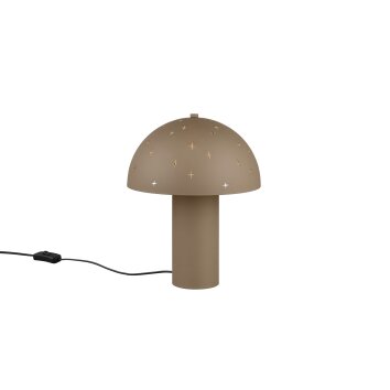 Lampe de table Reality SETA Brun, 1 lumière