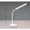 Lampe de table Reality TORO LED Blanc, 1 lumière