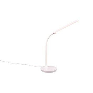 Lampe de table Reality TORO LED Blanc, 1 lumière