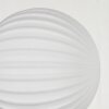 Lampadaire - Verre 12 cm Remaisnil Blanc, 3 lumières