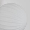 Applique murale - Verre 10 cm Chehalis Blanc, 1 lumière