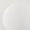 Lampadaire - Verre 15 cm Bernado Blanc, 3 lumières