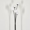 Lampadaire - Verre 10 cm Bernado Blanc, 6 lumières