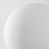 Lampadaire - Verre 15 cm Remaisnil Blanc, 5 lumières