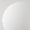 Lampadaire - Verre 10 cm Remaisnil Blanc, 3 lumières