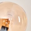 Lampadaire - Verre 15 cm Gastor Ambre, 5 lumières