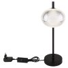 Lampe de table Globo AIDA LED Noir, 1 lumière