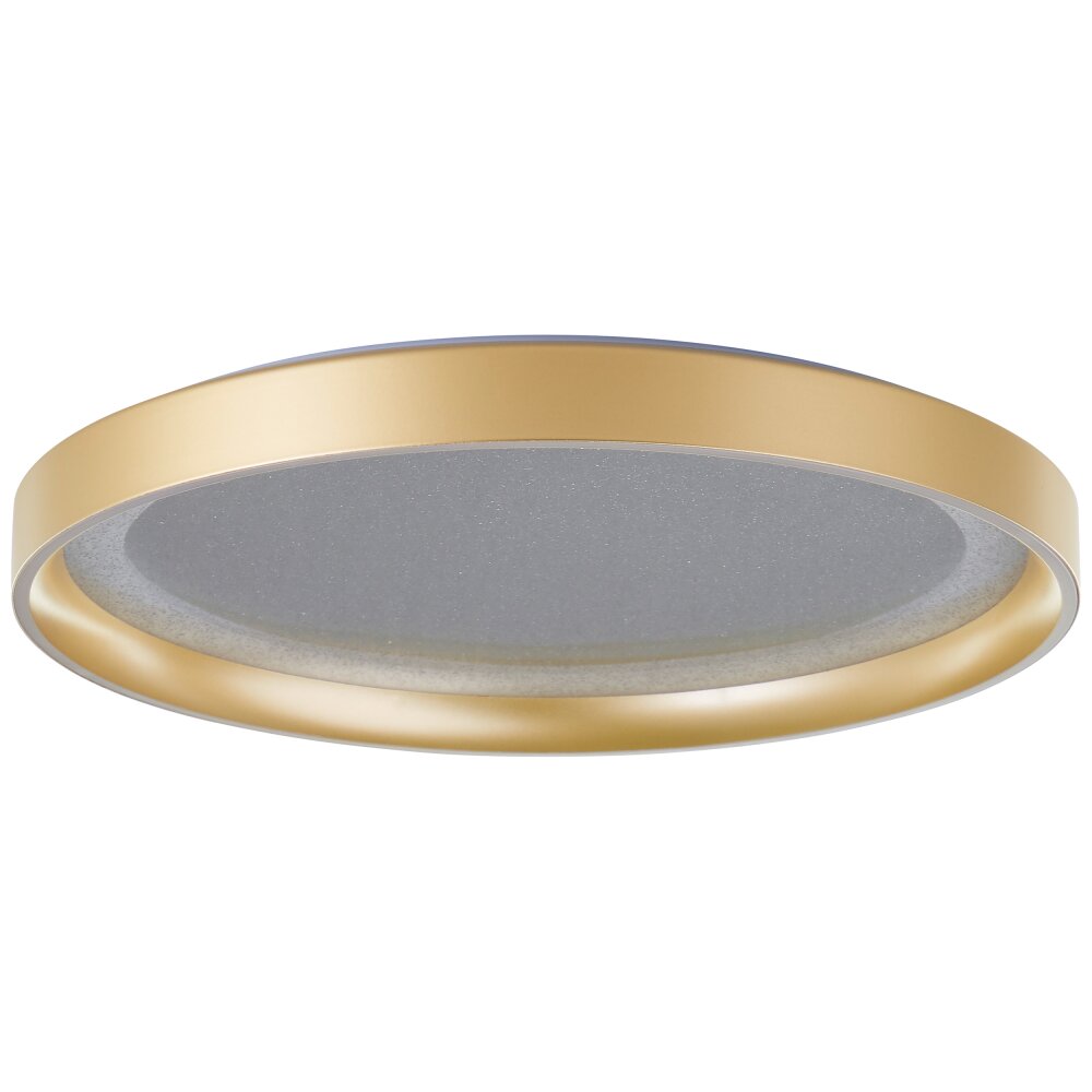 Plafonnier Brilliant Quito LED Or, 1 lumière