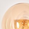 Lampadaire - Verre 15 cm Gastor Ambre, 3 lumières