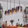 Lauden Suspension Chrome, Clair, 4 lumières