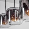 Lauden Suspension Clair, Fumé, 4 lumières