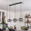 Oravi Suspension Noir, 3 lumières