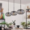 Oravi Suspension Noir, 3 lumières