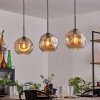 Ripoll Suspension Ambre, 3 lumières