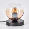 Koyoto Lampe à poser 15 cm Noir, 1 lumière