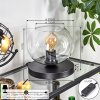 Apedo Lampe à poser Noir, 1 lumière