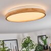 Sofo Plafonnier LED Blanc, 1 lumière, Télécommandes