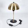 Style champignon  Sandvig Lampe à poser Laiton, Noir, 1 lumière