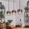 Lauden Suspension Chrome, Clair, 3 lumières