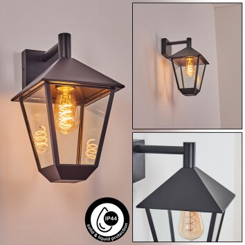 Anfei Lampe murale d´extérieur Noir, 1 lumière