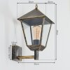 Anfei Lampe murale d´extérieur Brun, Or, 1 lumière