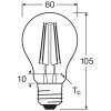 Luminaires Osram E27 LED 7.5 Watt blanc chaud 1055 Lumen