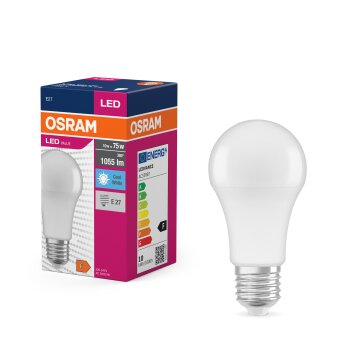 Luminaires Osram E27 LED 10 Watt blanc neutre 1055 Lumen