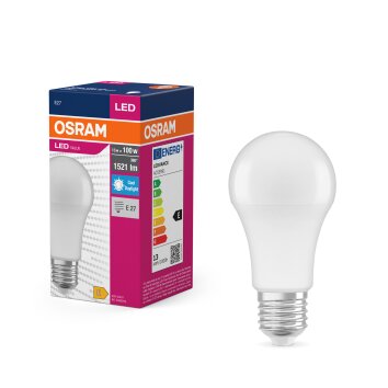 Luminaires Osram E27 LED 13 Watt blanc lumière du jour 1521 Lumen