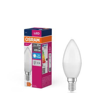 Luminaires Osram E14 LED 4.9 Watt blanc neutre 470 Lumen