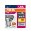 Luminaires Osram GU10 LED 6.9 Watt blanc chaud 575 Lumen