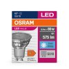 Luminaires Osram GU10 LED 6.9 Watt blanc neutre 575 Lumen