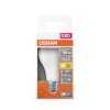 Luminaires Osram E27 LED 4.9 Watt blanc chaud 470 Lumen