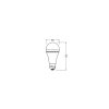 Luminaires Osram E27 LED 8 Watt blanc neutre 806 Lumen