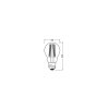 Luminaires Osram E27 LED 2.6 Watt blanc chaud dimmable 481 Lumen