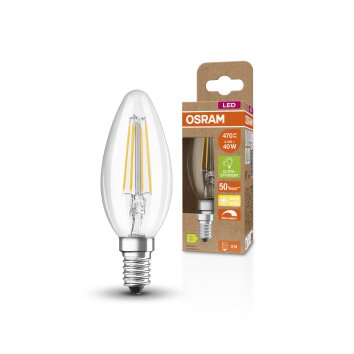 Luminaires Osram E14 LED 2.9 Watt blanc chaud dimmable 470 Lumen