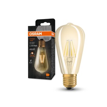 Luminaires Osram E27 LED 4 Watt blanc chaud 410 Lumen