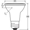 Luminaires Ledvance E27 LED 6.4 Watt blanc chaud dimmable 350 Lumen